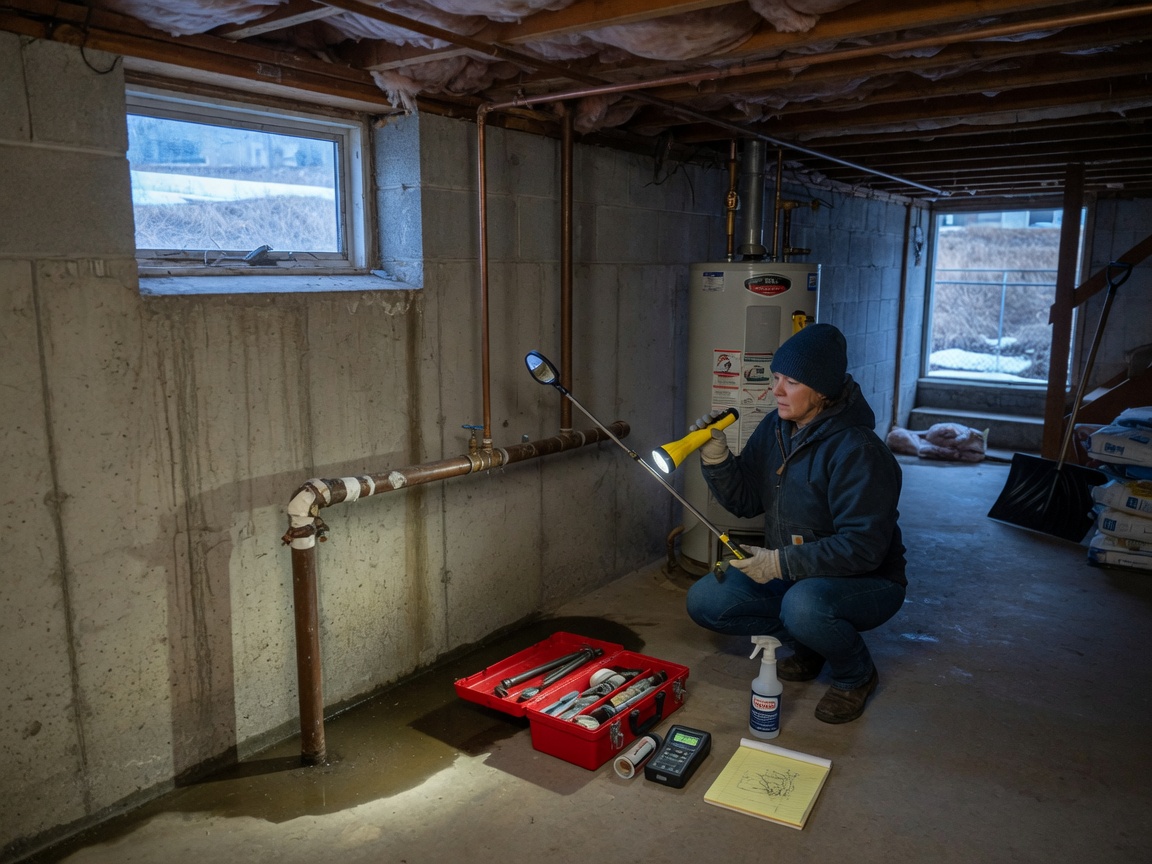 Checking for Leaks Before Spring Thaw in Weld County Homes