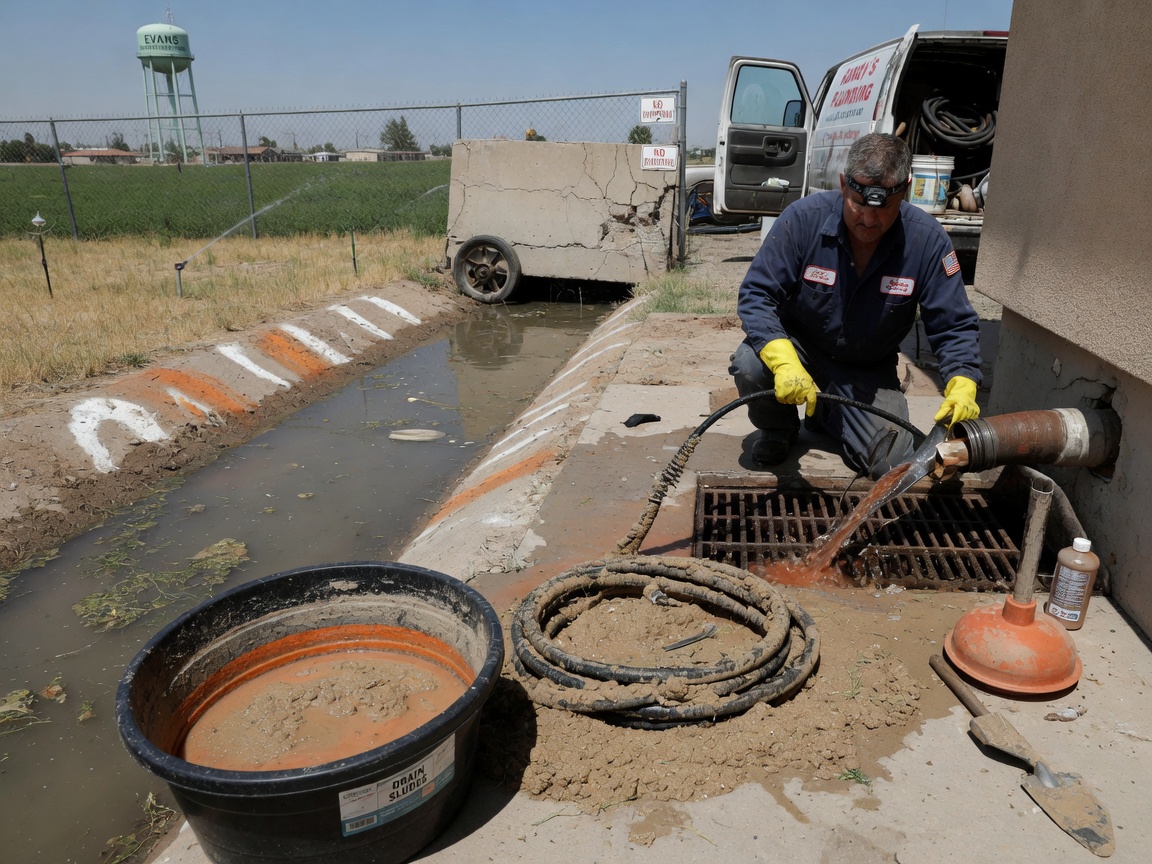 Clearing Slow Drains Caused by Local Irrigation Sediment