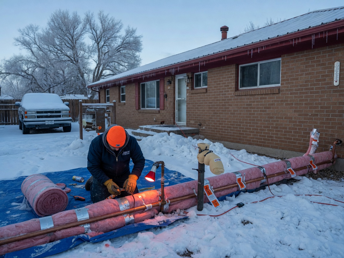 How to Prevent Frozen Pipes in Evans During Winter Cold Snaps