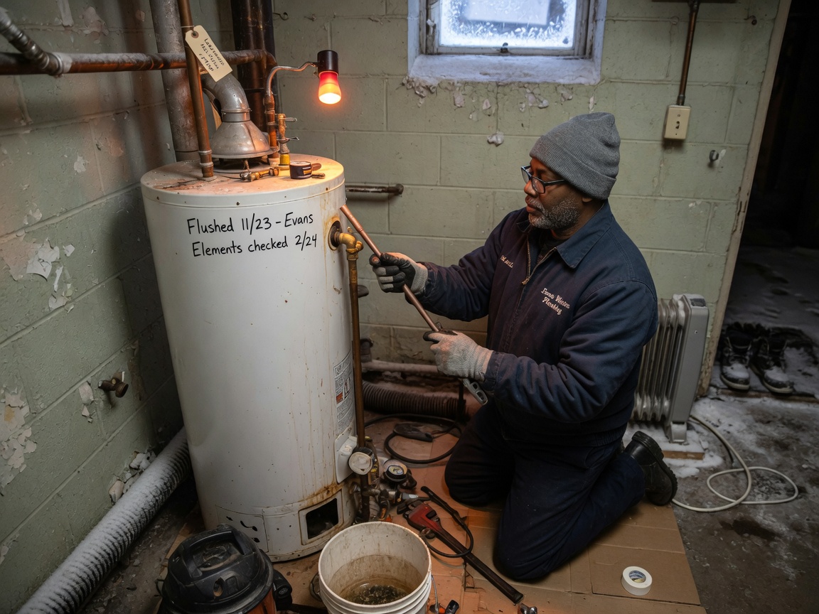 Maintaining Water Heaters Through Evans Winters