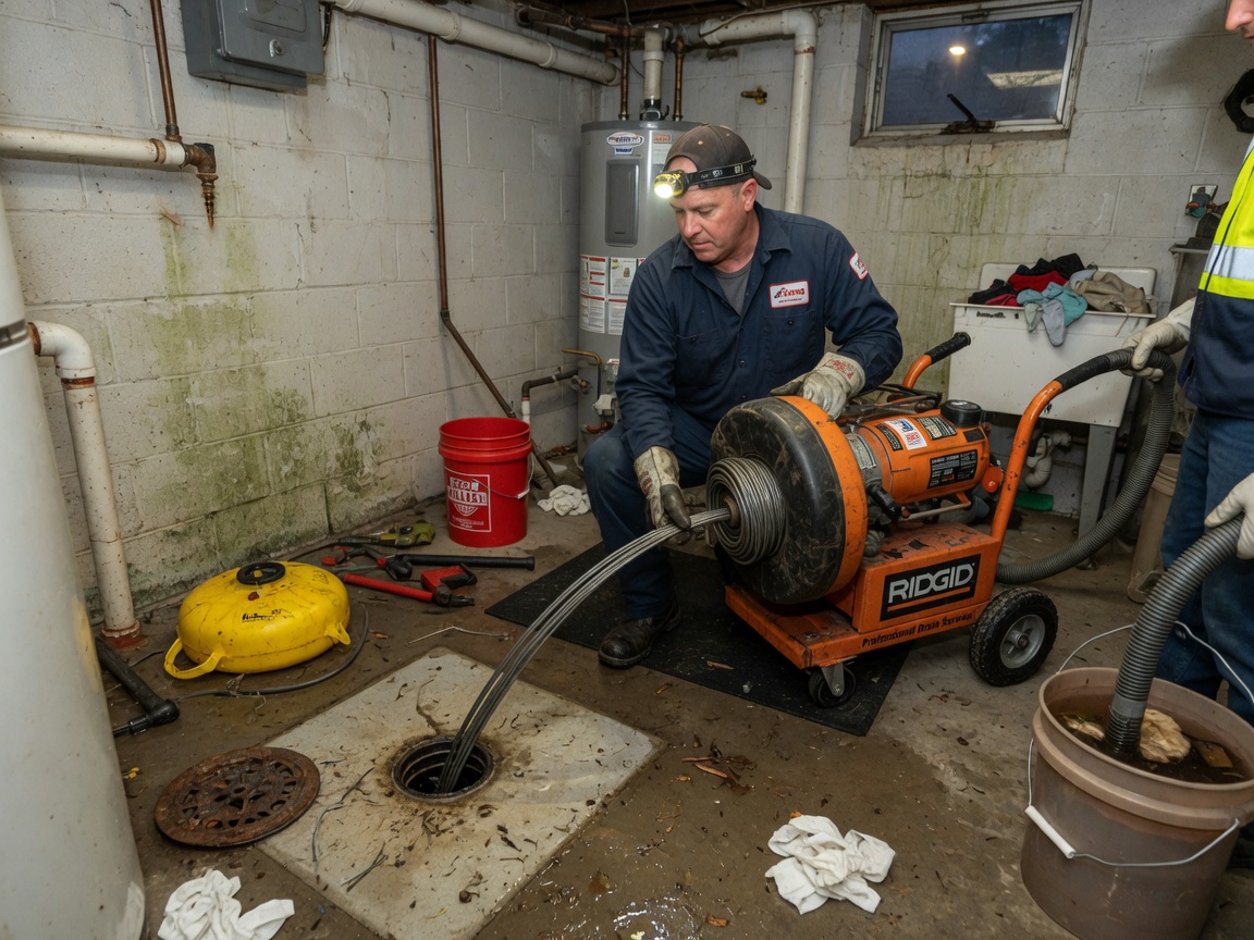 Drain Cleaning in Evans, CO